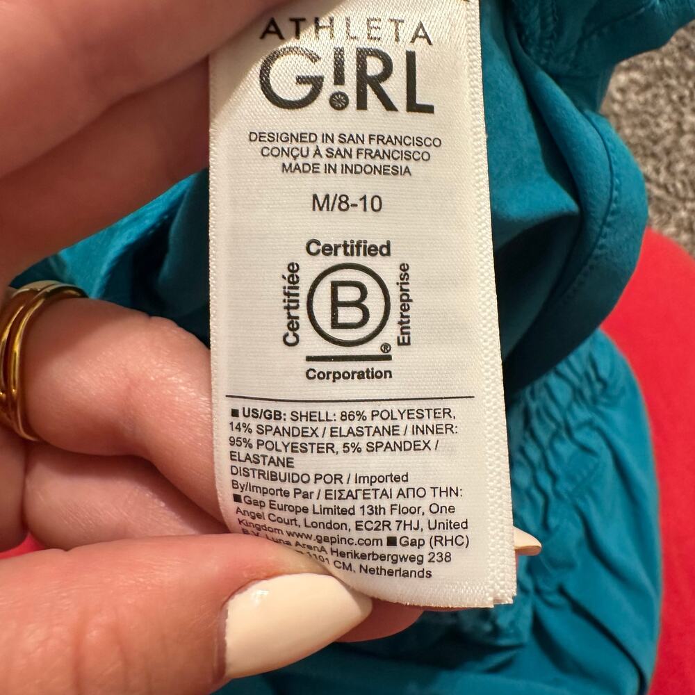 ATHLETA GIRL Run Free 2.5" Short Size M - Picture 8 of 11